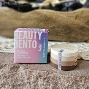 Kaja Beauty Bento Soft Matte Eyeshadow Trio - Neutral Moment